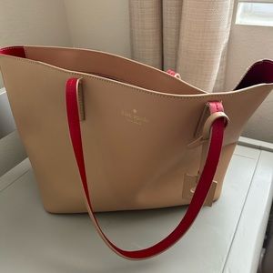 Kate Spade Tan Tote Purse